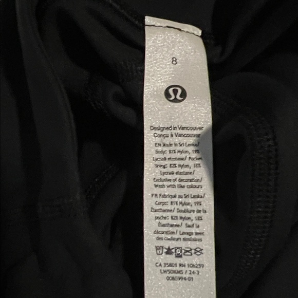 Lululemon Groove SHR Flared Leggings *Regular 32.5” Black Sizes 6 & 8 NWT - Picture 7 of 10